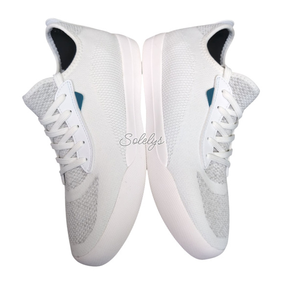 Vessi Weekend Mens 8 Marble White Waterproof Dyma-Tex Knit Casual Sneaker - Picture 10 of 11